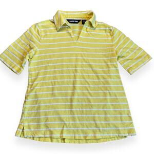 Lands End Womens Striped Polo XS/P 2-4